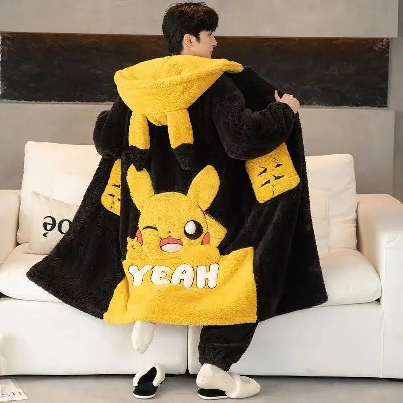 Peignoir + Pantalon Pokemon Yellow Pikachu