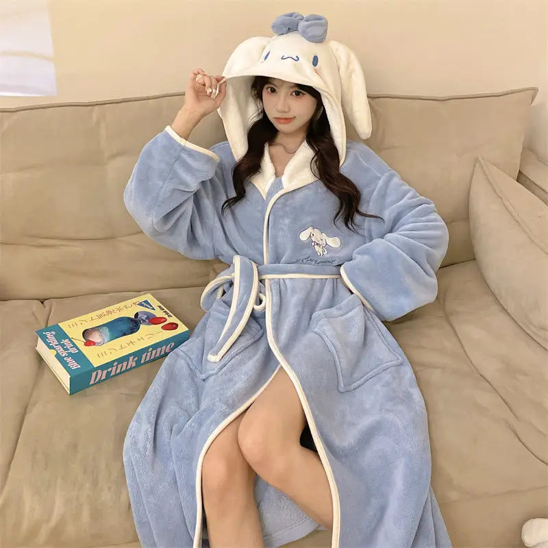 Peignoir Hello kitty