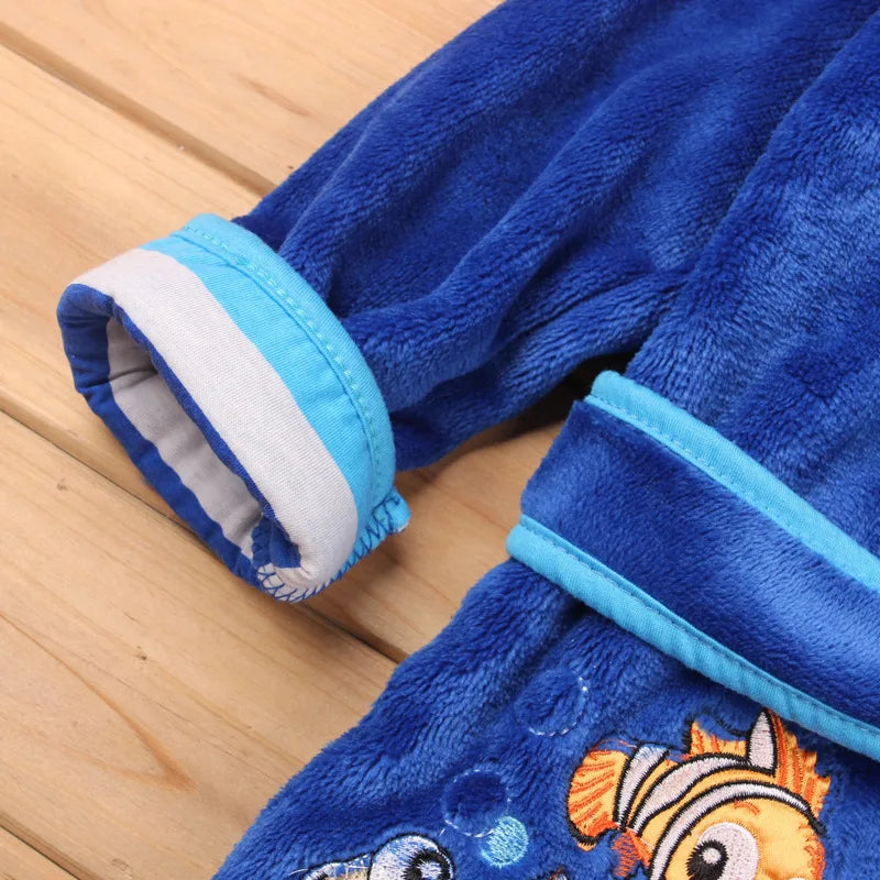 Peignoir Enfant Nemo Flanelle