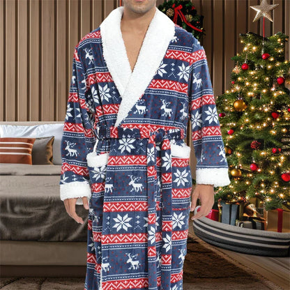 Peignoir Homme Noël Polyester