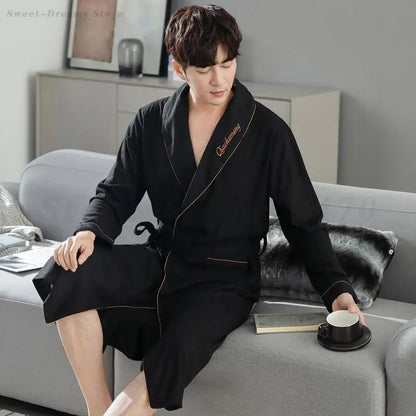 Peignoir Coton/Polyester Homme