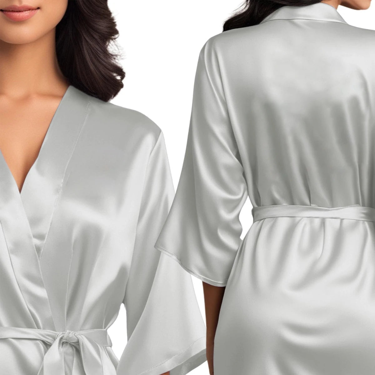 Peignoir d'été court et sexy pour femme