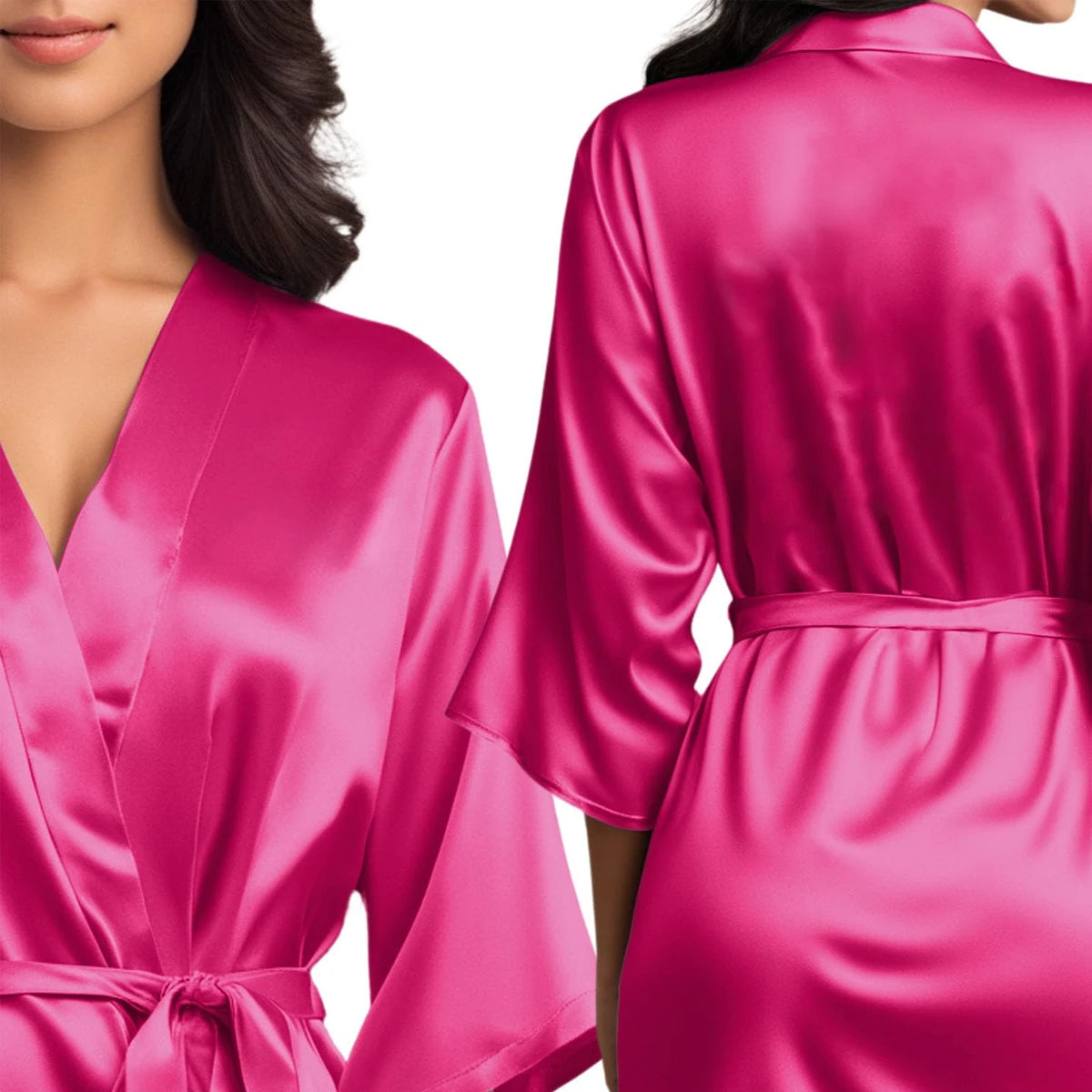 Peignoir d'été court et sexy pour femme