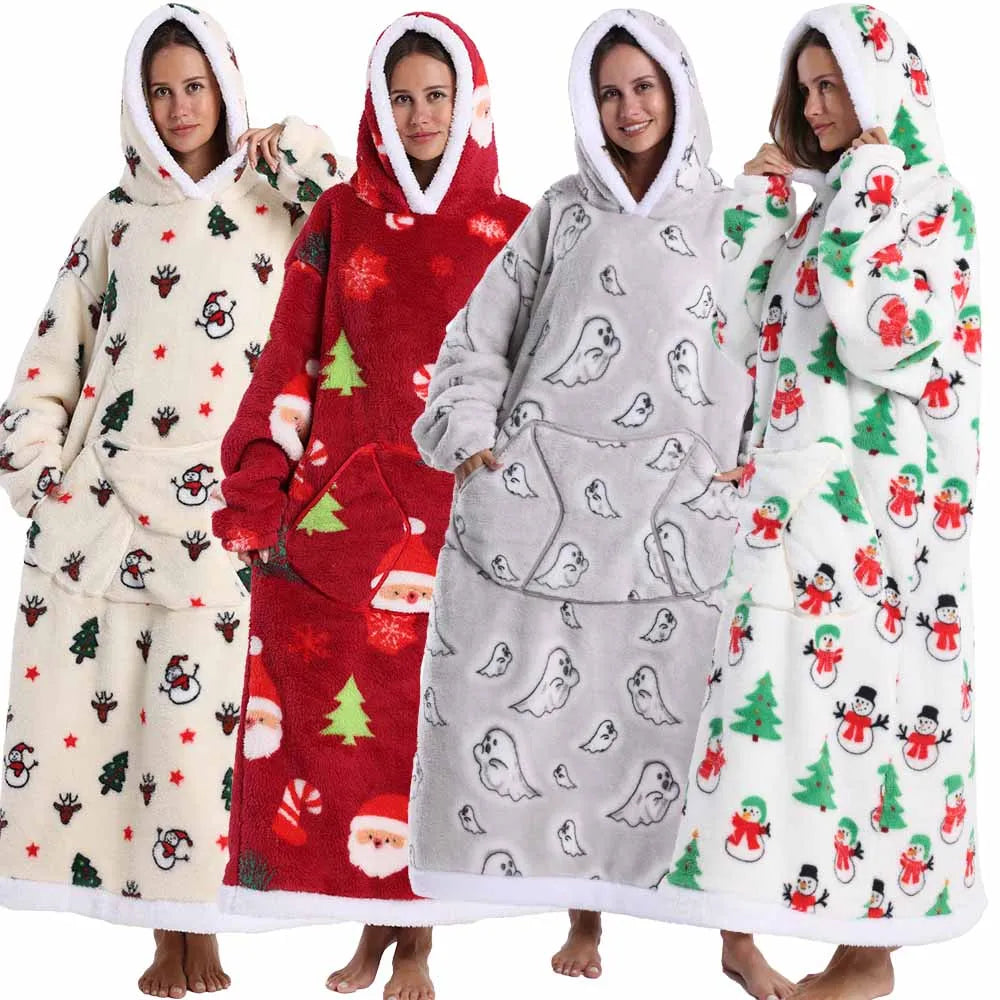 Peignoir Femme 1 Pièce Noël Polyester