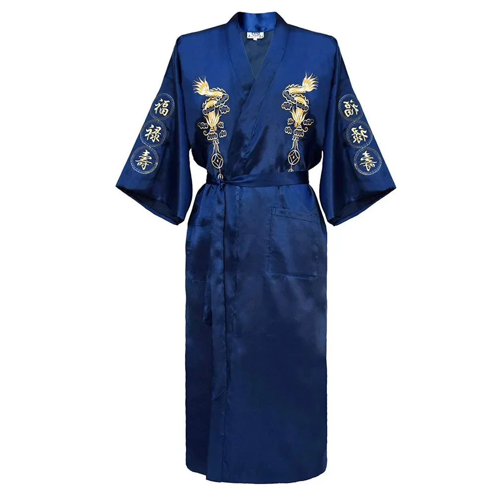 Kimono dragon polyester Homme