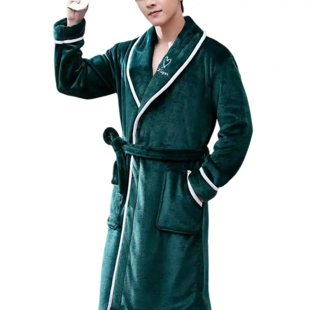 Peignoir Flanelle hiver polyester Homme