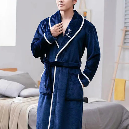 Peignoir Flanelle hiver polyester Homme