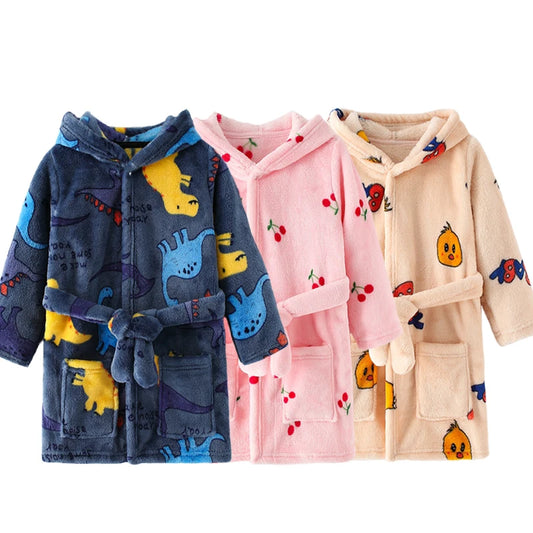 Peignoir Flanelle Enfant Unisexe