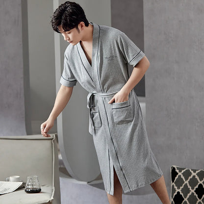 Peignoir coton/polyester Homme