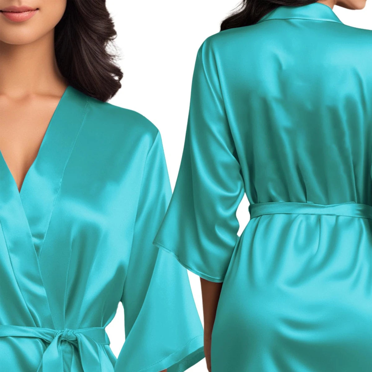 Peignoir d'été court et sexy pour femme