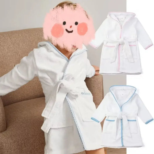 Peignoir de Bain Coton éponge Bébé/Enfant