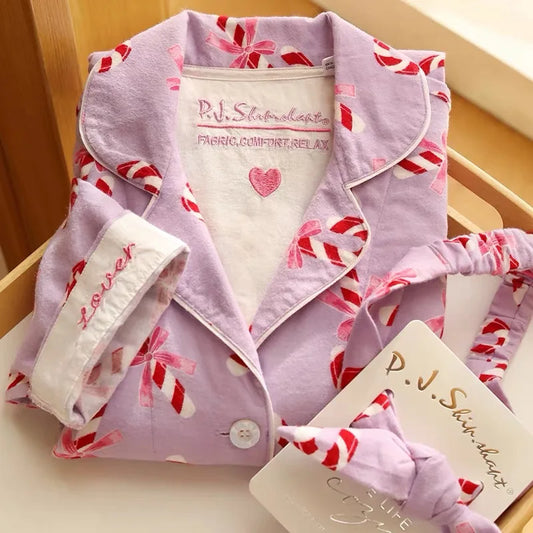 Pyjama Femme Coton Automne 2025