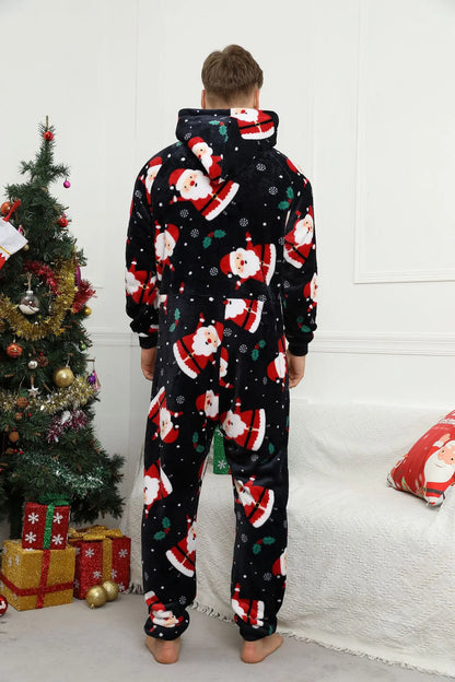 Pyjama 1 Pièce Noël Homme Flanelle