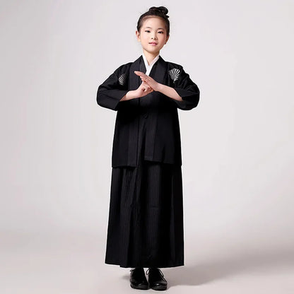 Kimono Japonais Satin Polyester petite Fille