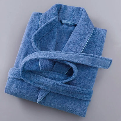 Peignoir de bain Coton éponge/Polyester doux Homme et Femme