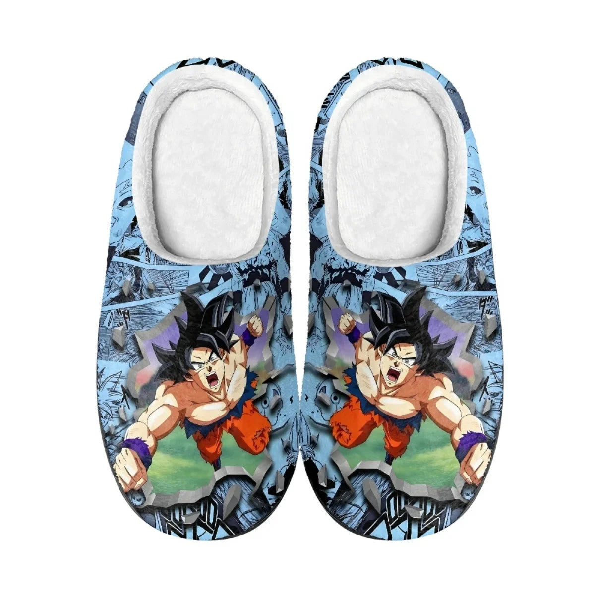 Pantoufles Dragon Ball Goku Coton