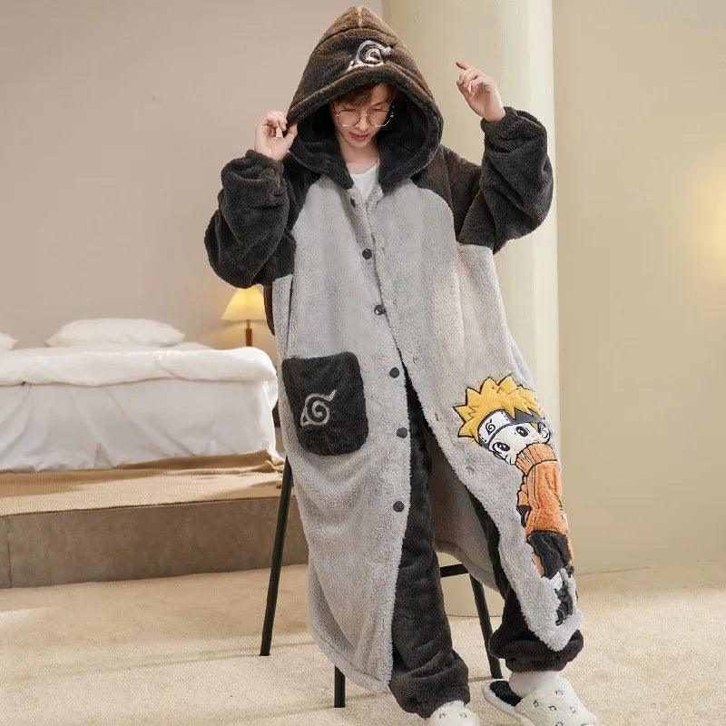 Peignoir + Pantalon Naruto Flanelle