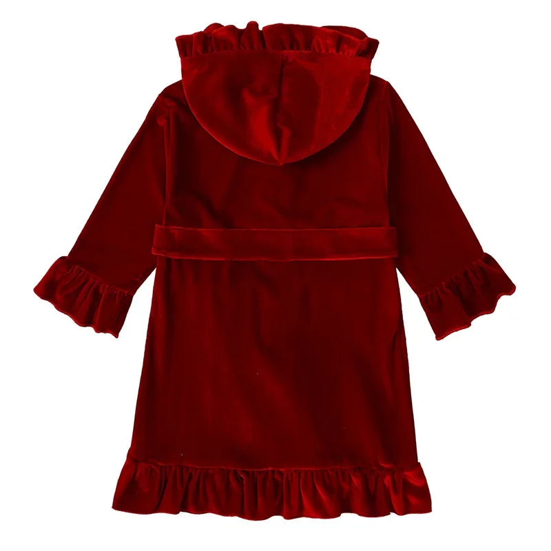 Peignoir Enfant Noël Coton/Polyester