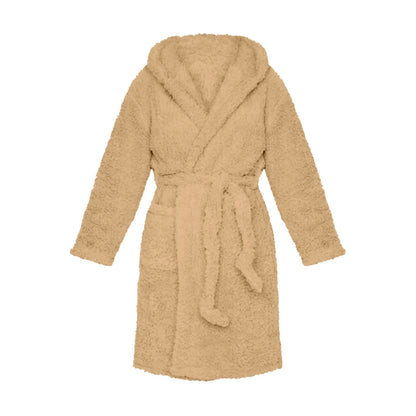 Peignoir de bain oreille femme coton/polyester