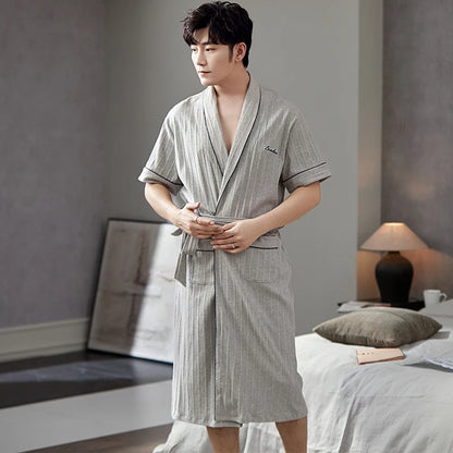 Peignoir coton/polyester Homme