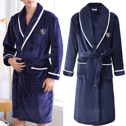 Peignoir chic flanelle Homme
