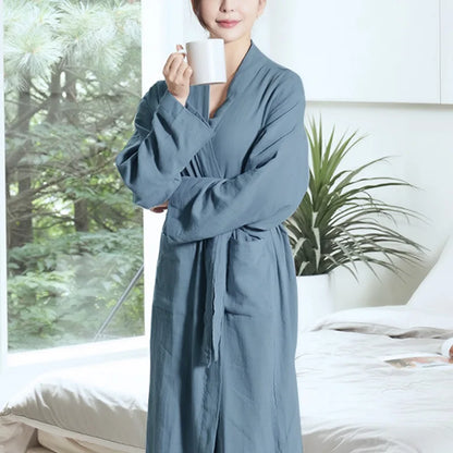 Peignoir de Bain 100% Coton Femme