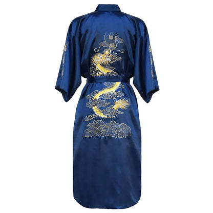 Kimono dragon polyester Homme