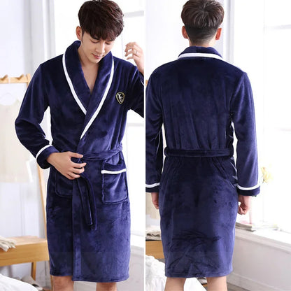 Peignoir chic flanelle Homme