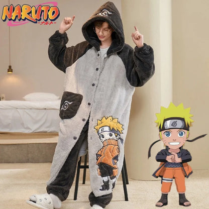 Peignoir + Pantalon Naruto Flanelle