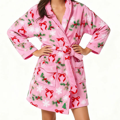 Peignoir Christmas Femme Polyester