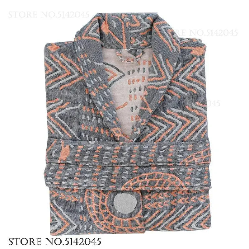 Peignoir Homme et Femme Coton Premium