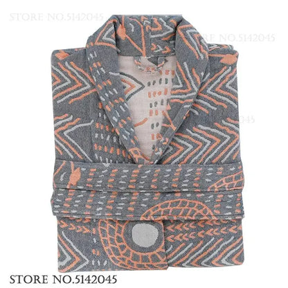 Peignoir Homme et Femme Coton Premium