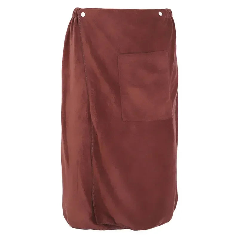 Serviette de Bain Homme avec poche