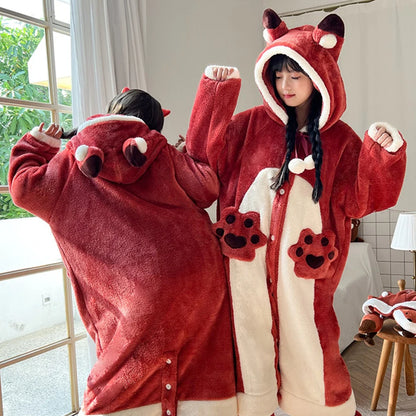 Peignoir Animaux Flanelle