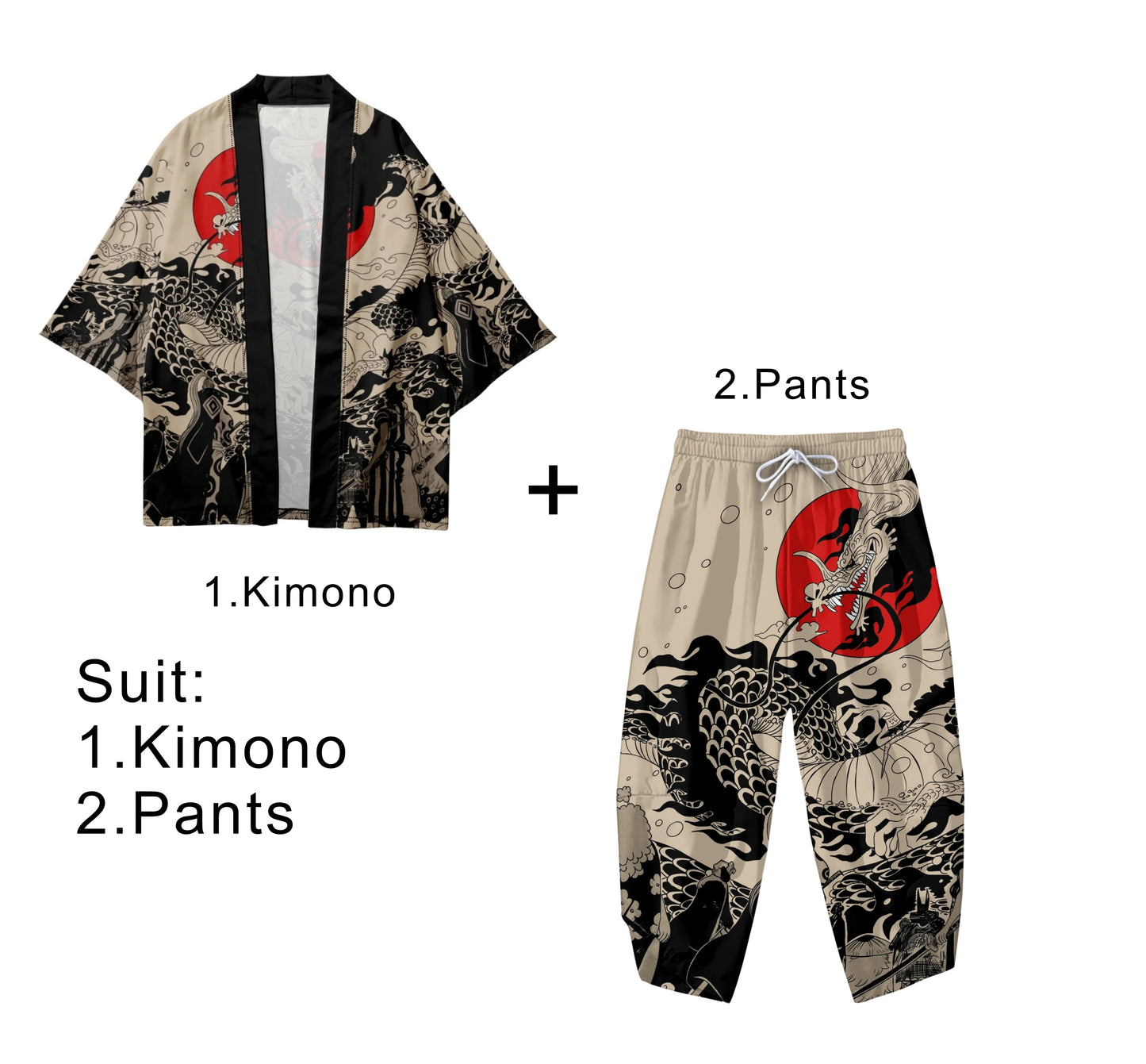 Veste + pantalon Dragon Polyester