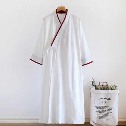 Yukata Japonais Coton Unisexe