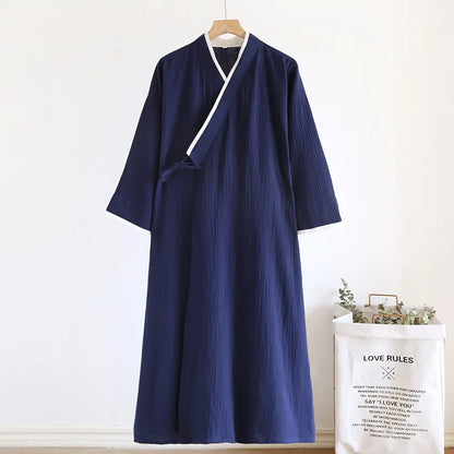 Yukata Japonais Coton Unisexe