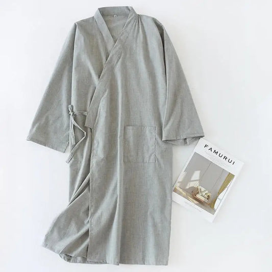 Yukata Japonais Coton/Polyester Unisexe