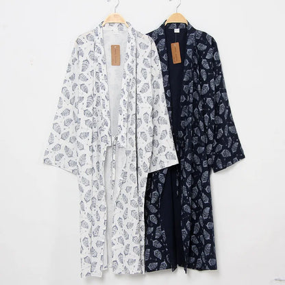 Yukata Japonais Coton/Polyester Unisexe