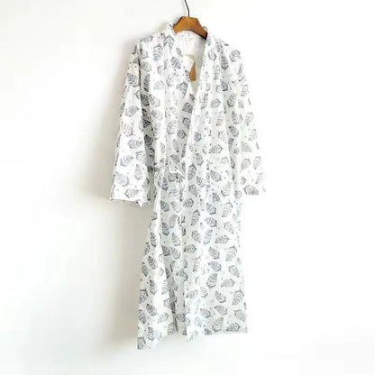 Yukata Japonais Coton/Polyester Unisexe