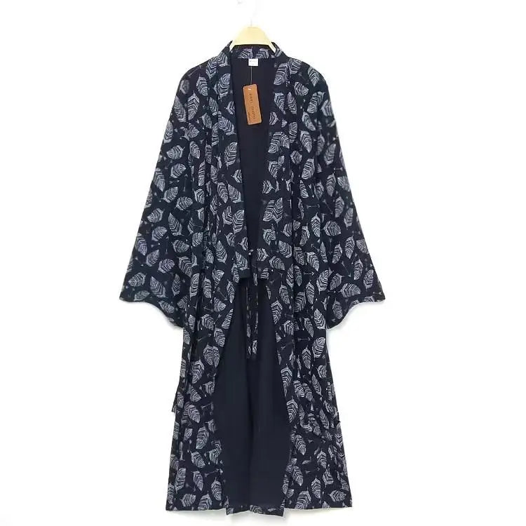 Yukata Japonais Coton/Polyester Unisexe