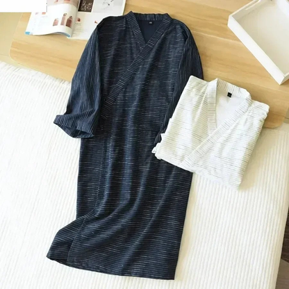 Yukata Japonais Unisexe 100% Coton