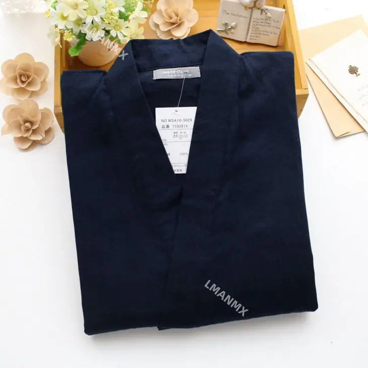 Yukata Japonais Unisexe Coton 2 pièces