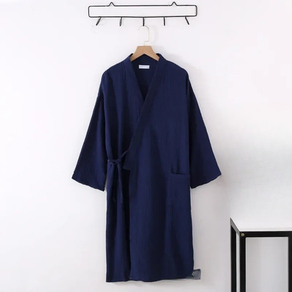 Yukata Japonais Unisexe Coton