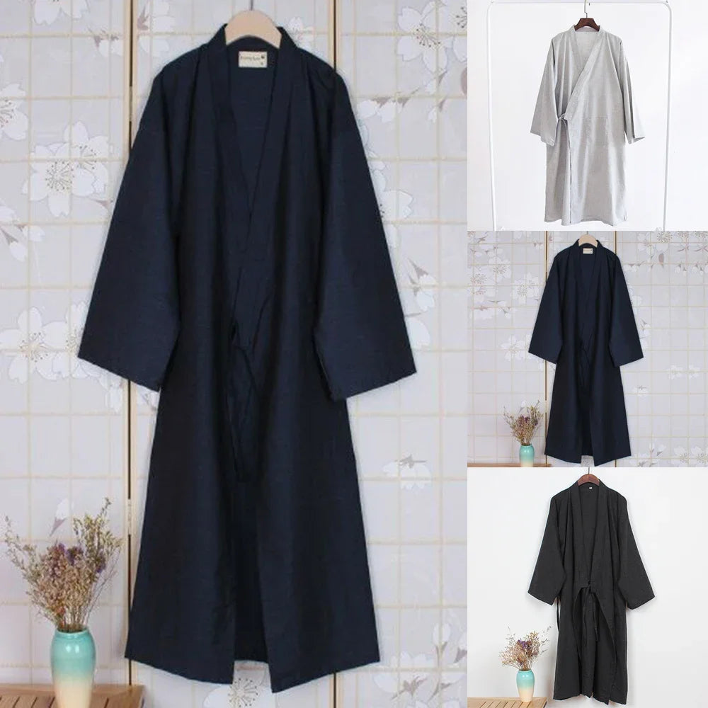 Yukata long polyester Homme