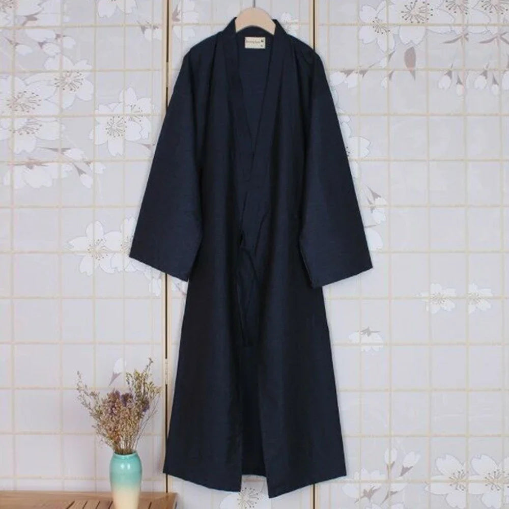 Yukata long polyester Homme
