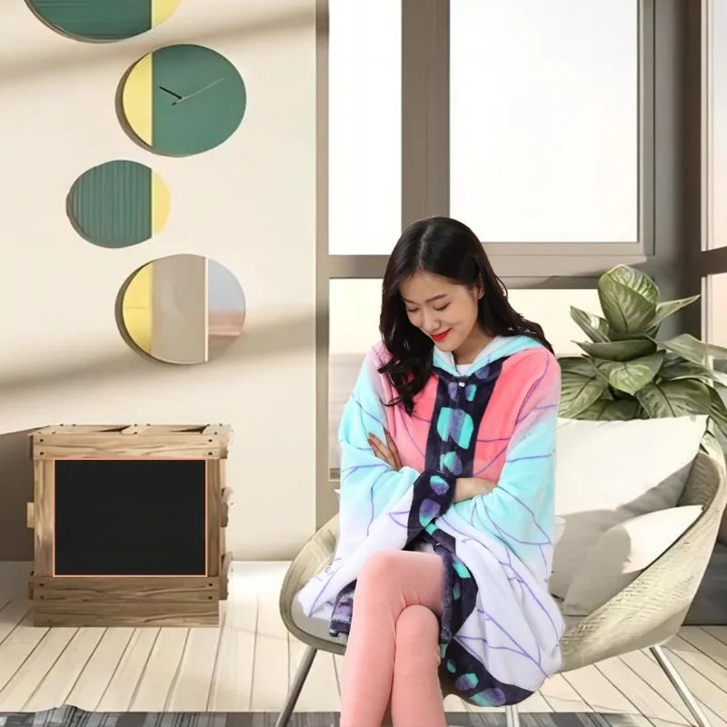 Peignoir/Serviette Demon Slayer Shinobu Kochō